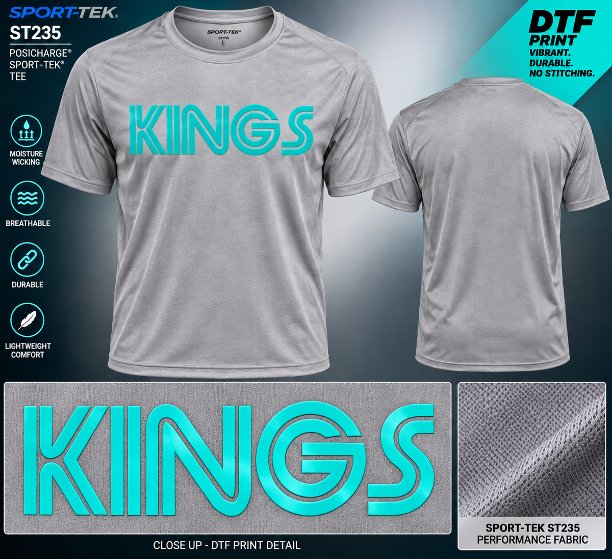 Kings Sport-Tek Shirt