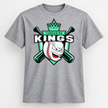 Turquoise Kings Baseball Short Sleeve