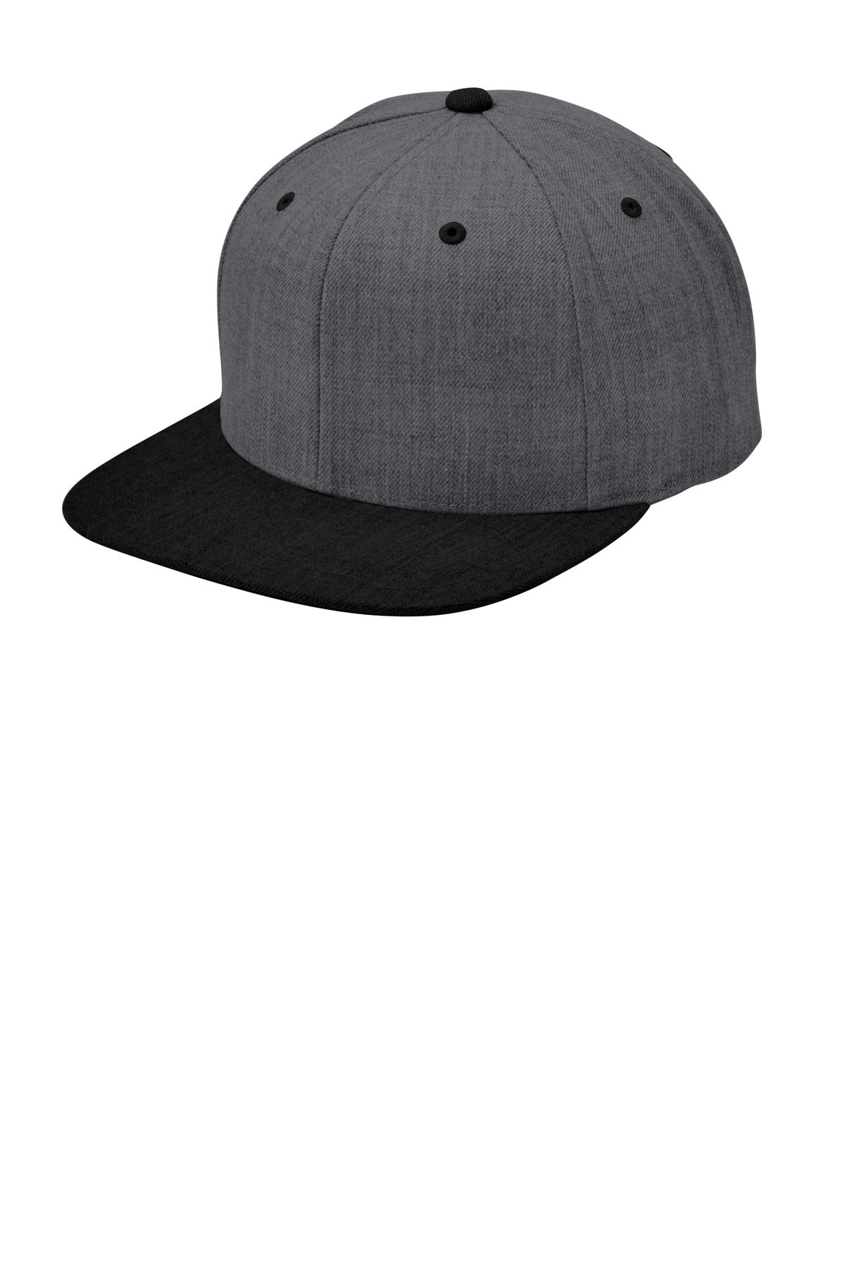 Sport-Tek YP Classics Flat Bill Snapback Cap. STC19