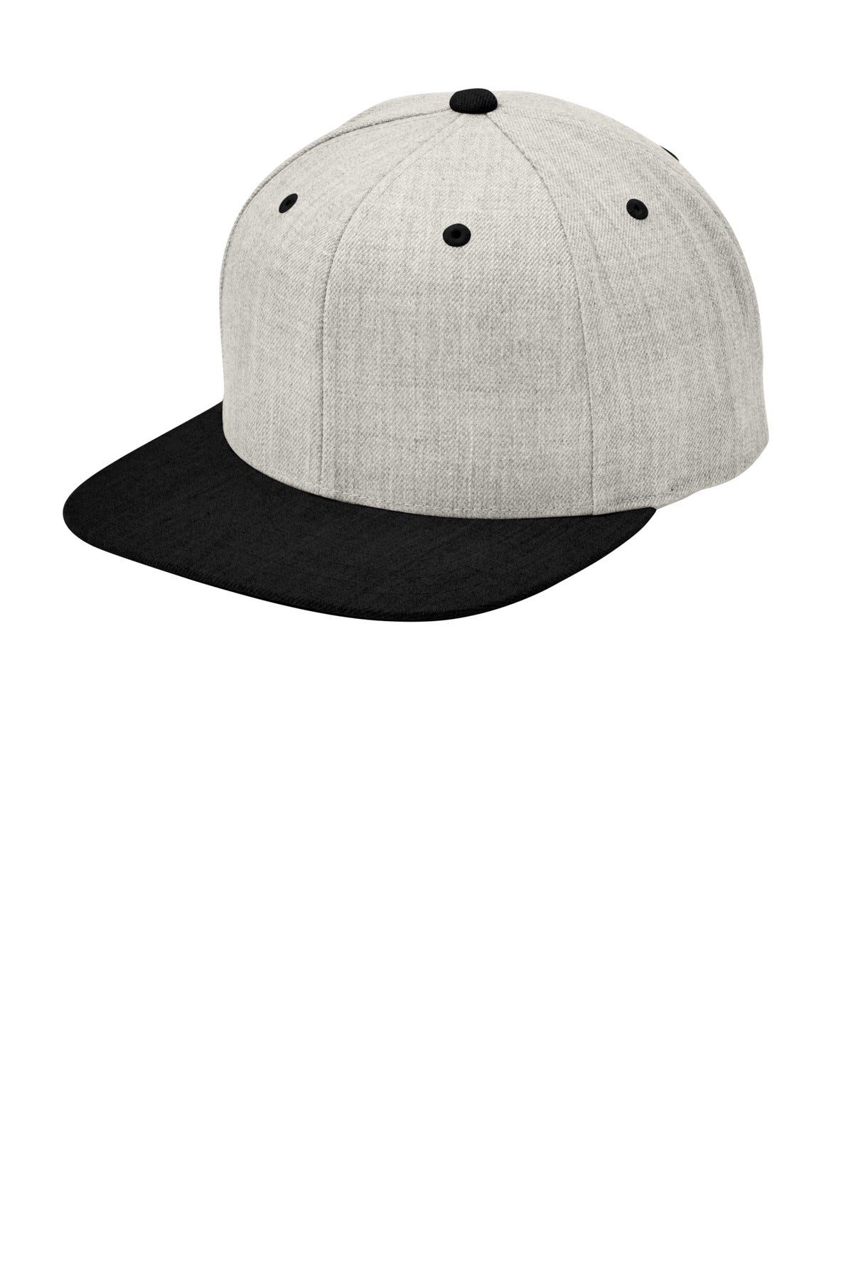 Sport-Tek YP Classics Flat Bill Snapback Cap. STC19