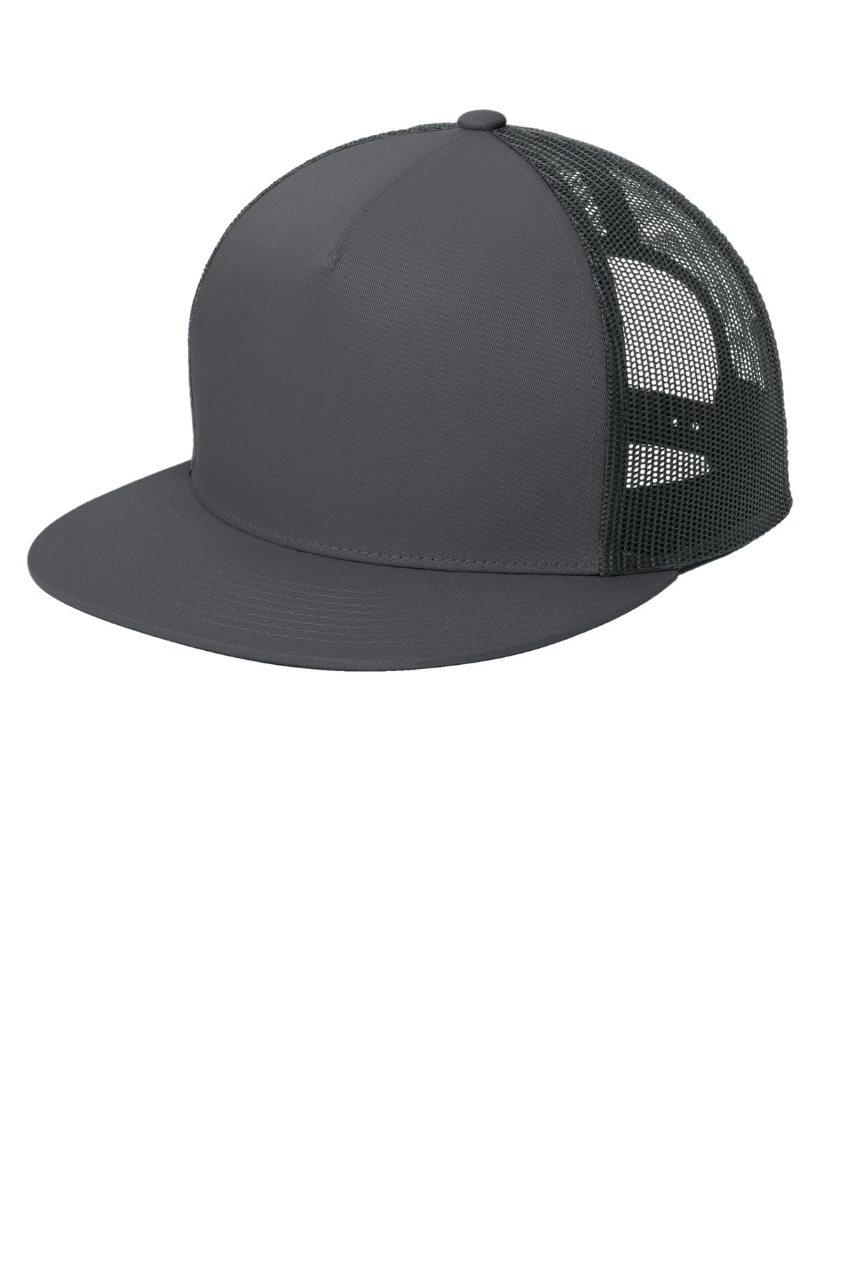 Sport-Tek YP Classics  5-Panel Classic Trucker Mesh Back Cap. STC38