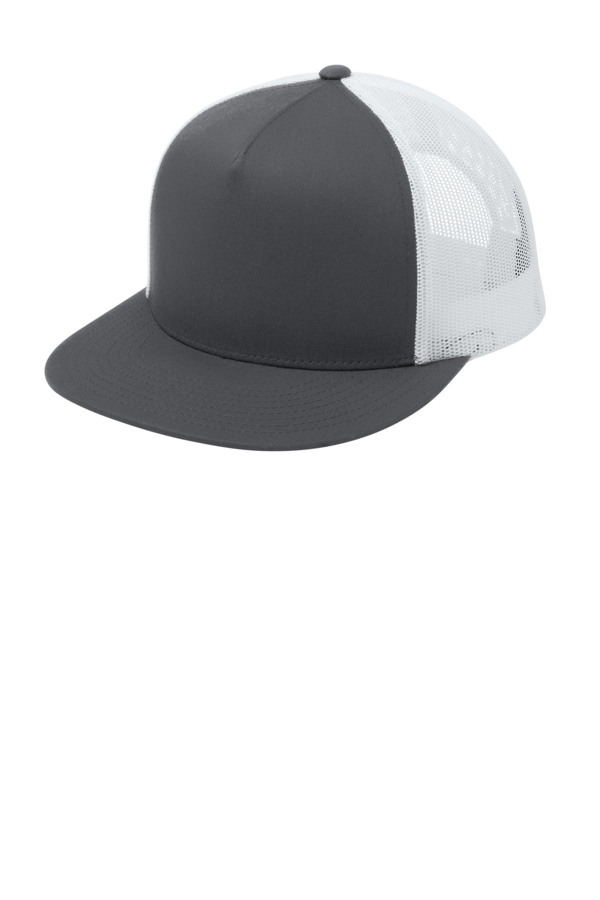 Sport-Tek YP Classics  5-Panel Classic Trucker Mesh Back Cap. STC38