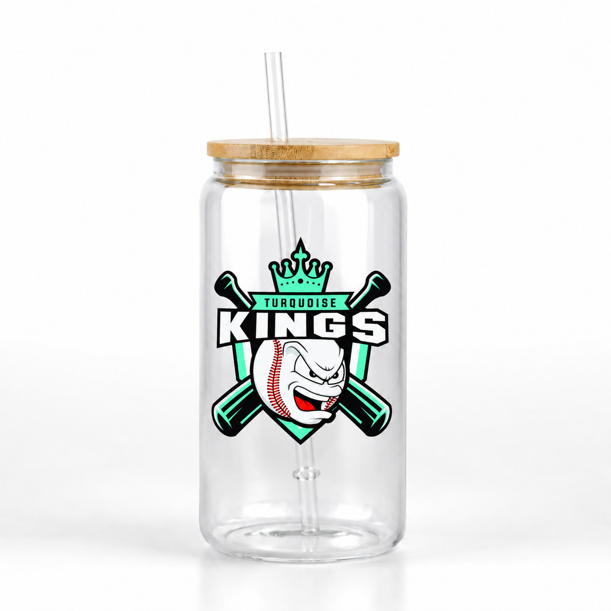 Kings Ball Glass Can Tumbler