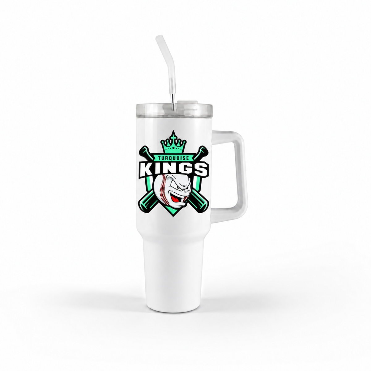 Kings Ball 40oz Tumbler w/ Handle