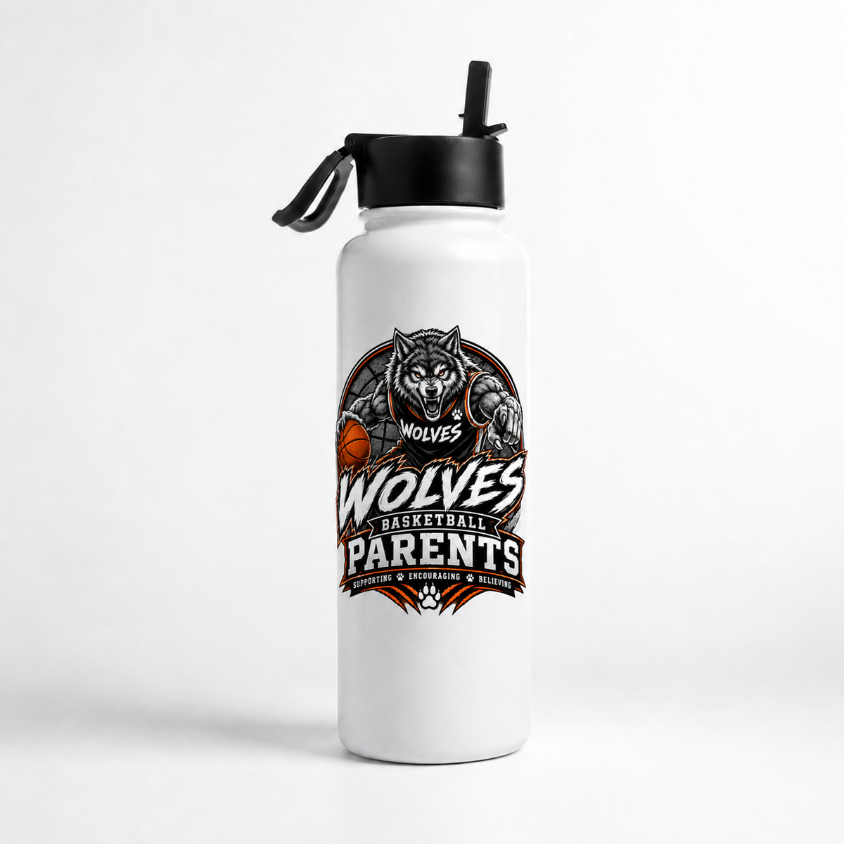 Wolves Basketball 40oz Hydro Tumbler